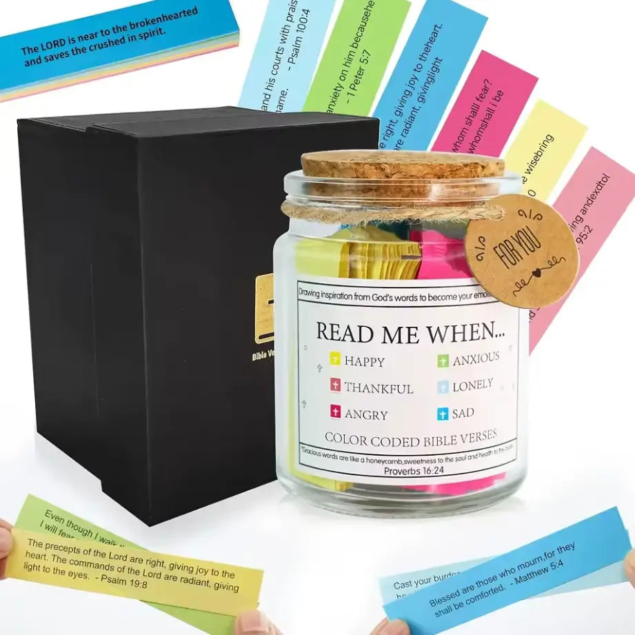 Handmade Bible Verse Jar