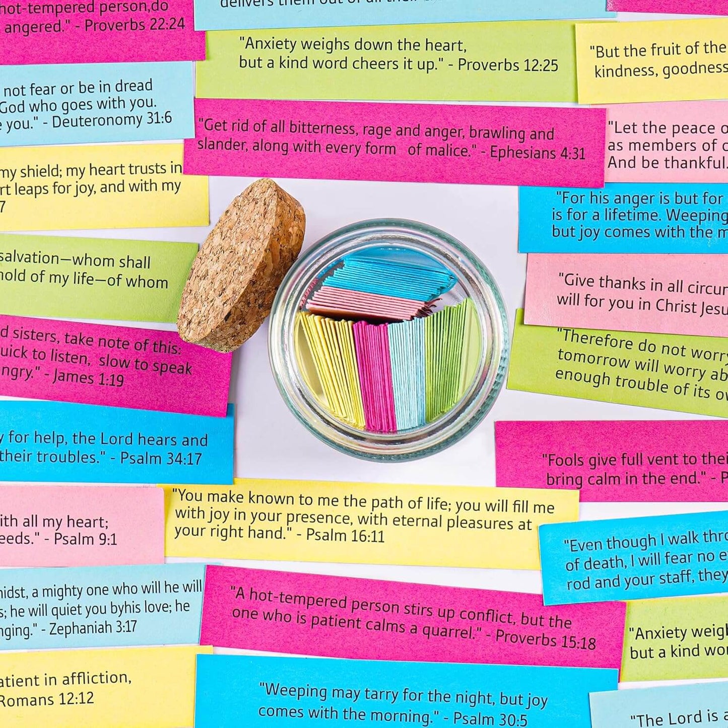 Handmade Bible Verse Jar
