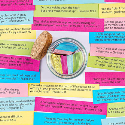 Handmade Bible Verse Jar