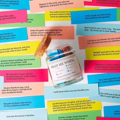 Handmade Bible Verse Jar