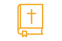 create an icon of a bible in ECB80D