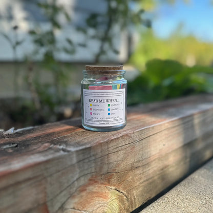 Handmade Bible Verse Jar