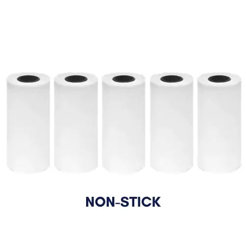5 Quintellex Mini Printer Non-Stick Rolls
