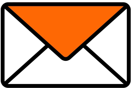 orange email icon